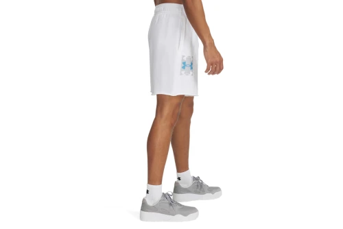 Under Armour Rival Terry Logo 8In Βερμούδα Αθλητική Ανδρική (1390147 100)