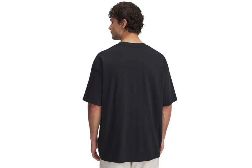 Under Armour Heavyweight Hoops Hoopnotic Κοντομάνικο T-Shirt Μαύρο