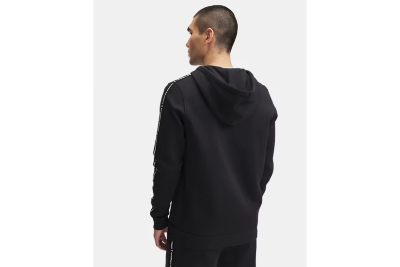 Under Armour Icon Fleece Taping Ανδρική Βαμβακερή Ζακέτα με Κουκούλα