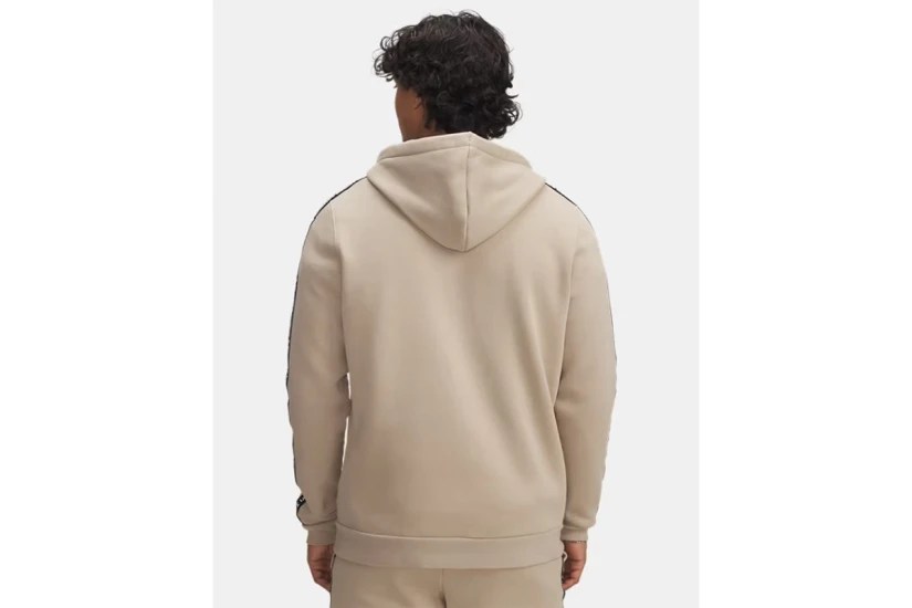 Under Armour Icon Fleece Taping Ανδρική Βαμβακερή Ζακέτα με Κουκούλα