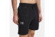 Under Armour Icon Fleece Taping Ανδρική Αθλητική Βερμούδα Μαύρη