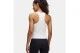 Under Armour Motion Γυναικεία Αμάνικη Μπλούζα Λευκή