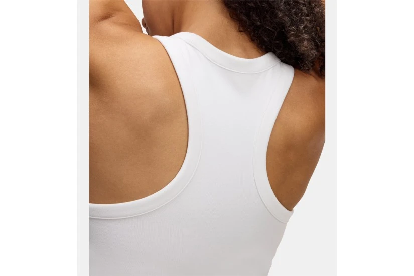 Under Armour Motion Γυναικεία Αμάνικη Μπλούζα Λευκή