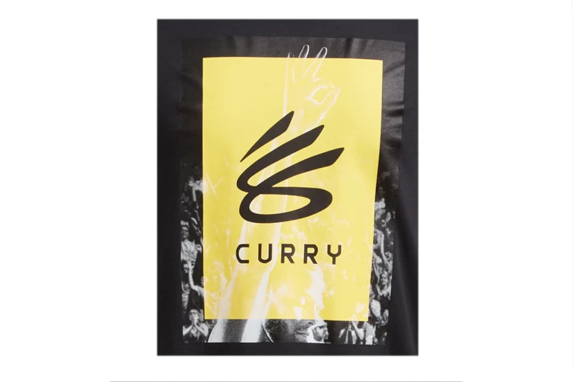 Under Armour Curry Trend Παιδικό Κοντομάνικο T-Shirt Μαύρο, Κίτρινο