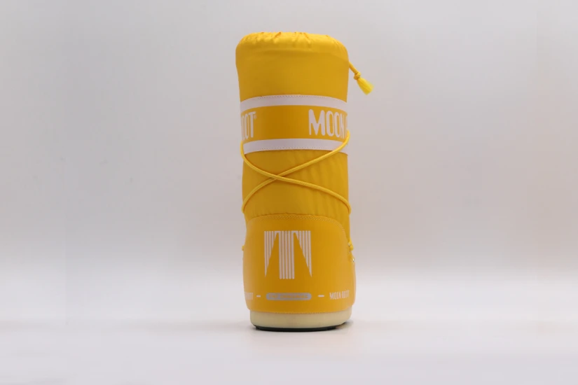 Moon Boot Icon Γυναικείες Μπότες Χιονιού Κίτρινες