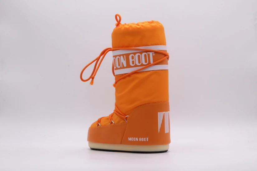 Moon Boot Icon Γυναικείες Μπότες Χιονιού Πορτοκαλί