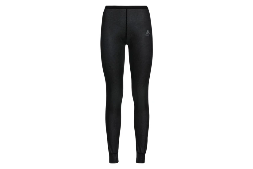 Odlo Fitted Bottom Long Γυναικείο Μακρύ Κολάν Μαύρο