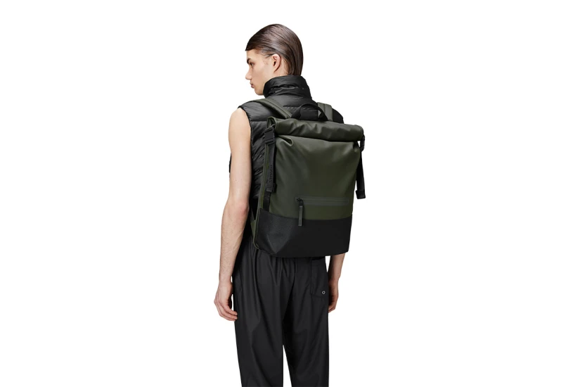 Rains Trail Rolltop Backpack Χακί 22L