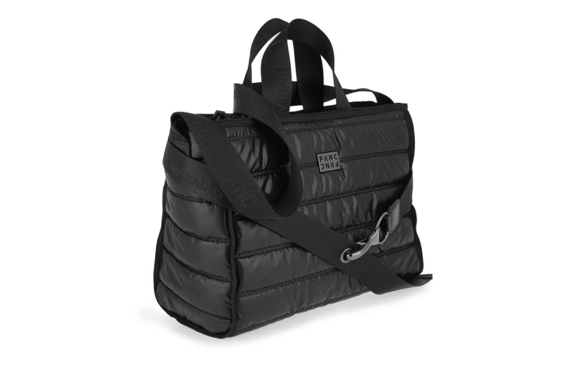 Frnc Soho Moon Bag Water-Repellent Satin Τσάντα Ώμου-Χειρός (1466 BLK)