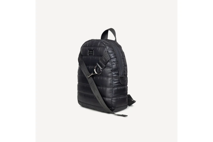 Frnc Large Soho Water-Repellent Satin Backpack (1468 BLK)