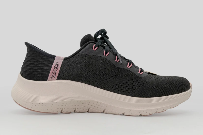 Skechers Arch Fit 2.0 Easy Chic Sneakers Μαύρα, Εκρού