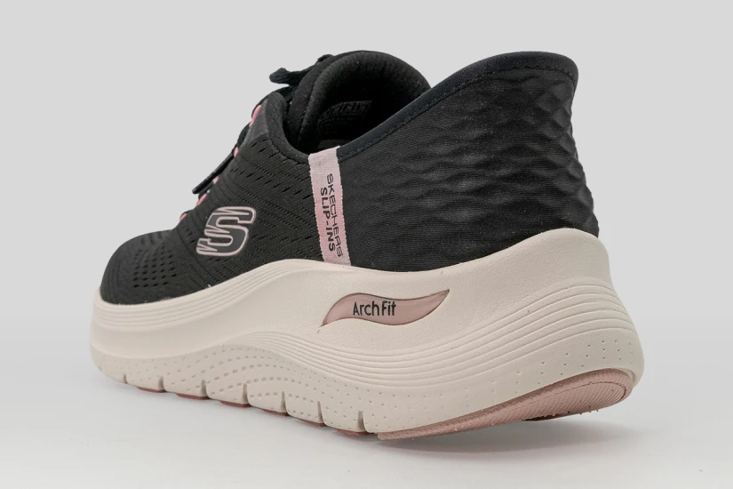 Skechers Arch Fit 2.0 Easy Chic Sneakers Μαύρα, Εκρού