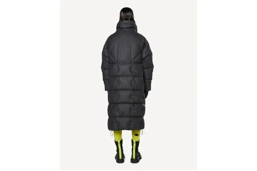 Rains Block Puffer Coat Μπουφάν Puffer (15020 BLACK)