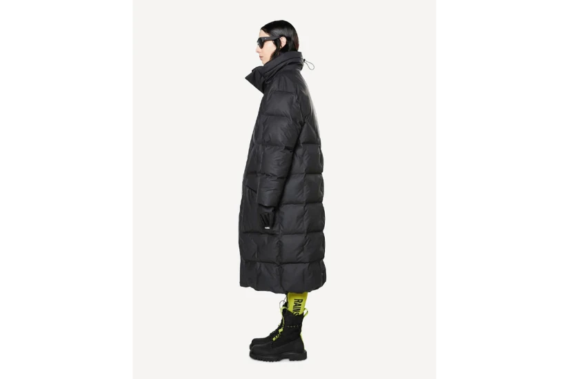 Rains Block Puffer Coat Μπουφάν Puffer (15020 BLACK)