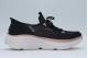 Skechers D Lux Vapor Evening Glowing Sneakers Μαύρα, Μπρονζέ, Εκρού