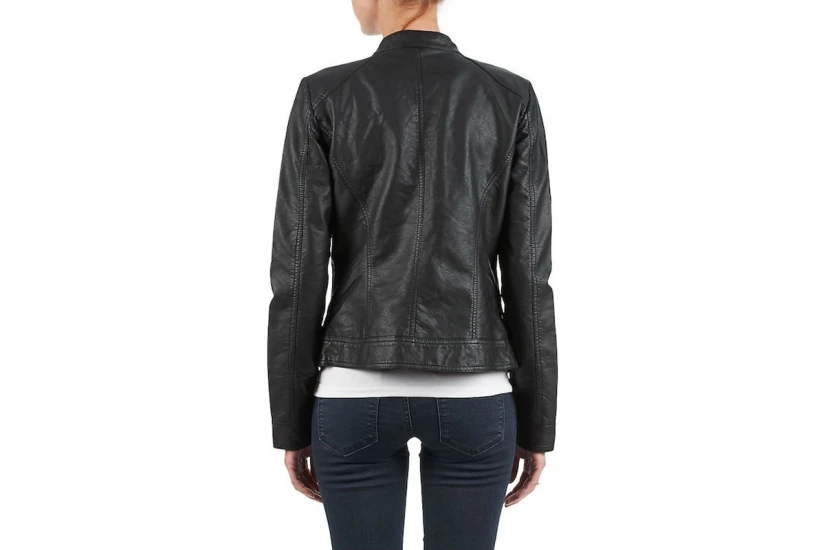 Only Onlbandit Faux Leather Biker Otw Noos Μπουφάν Γυναικείο (15081400 BLACK)