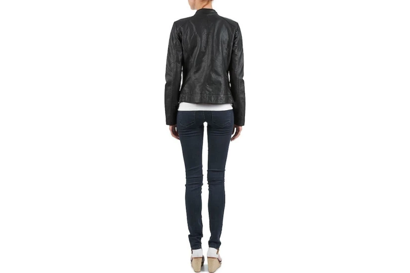 Only Onlbandit Faux Leather Biker Otw Noos Μπουφάν Γυναικείο (15081400 BLACK)