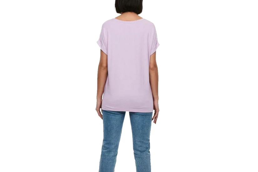 Only Onlmoster Γυναικείο Κοντομάνικο T-Shirt Λιλά