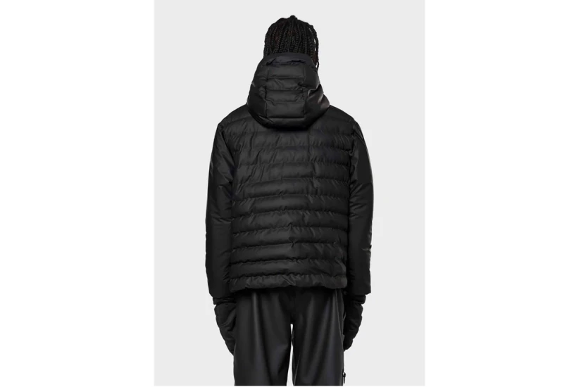 Rains Trekker Hooded Jacket Μπουφάν Puffer (15110 BLACK)