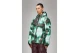 Rains Alta Unisex Puffer Μπουφάν με Κουκούλα Πολύχρωμο
