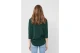Only Onlelcos 4-5 Solid Top Jrs Μπλούζα Με Λαιμόκοψη (15124402 GREEN GABLES)