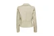 Only Onlgemma Faux Leather Biker Otw Μπουφάν Δερματίνη Γυναικείο (15153079 SILVER LINING)