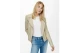 Only Onlgemma Faux Leather Biker Otw Μπουφάν Δερματίνη Γυναικείο (15153079 SILVER LINING)