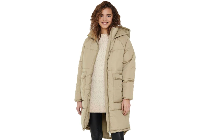 Only Gabi Oversized Long Coat Otw Noos Μπουφάν Puffer (15160167 CROCKERY)