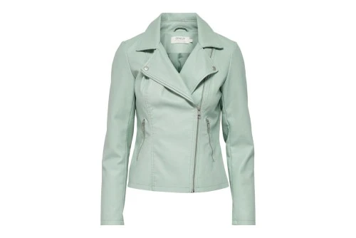 Only Onlmelisa Faux Leather Biker Cc Otw (15205625 HARBOR GRAY)