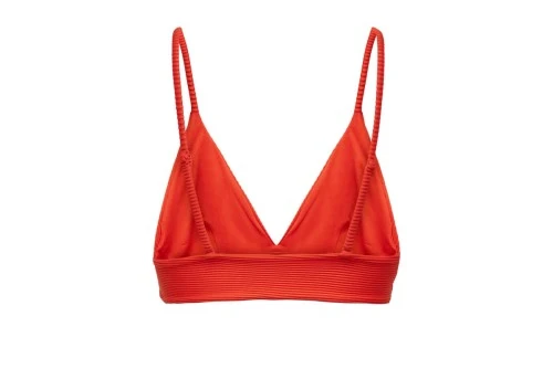 Only Onlbobby Life Rib Bikini Top  Μαγιό Bikini Top Γυναικείο (15223709 CHERRY TOMATO)