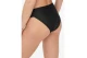 Only Onlbobby Life Rib Bikini Brief Γυναικείο Μαγιό Bikini Bottom Μαύρο
