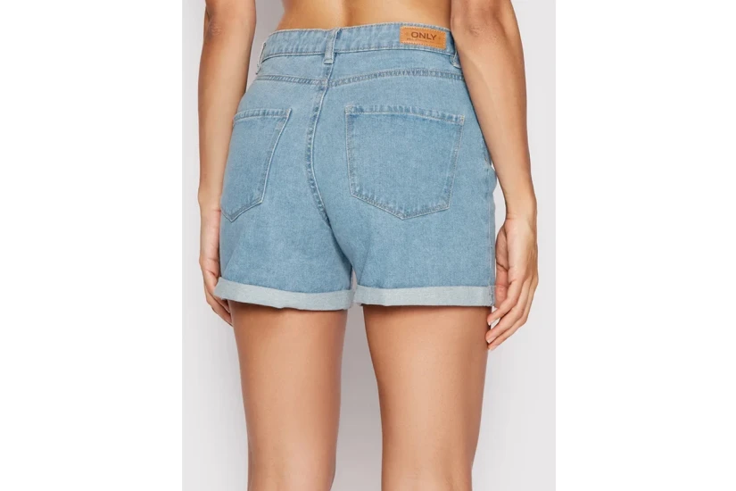 Only Onlvega High Waist Γυναικείο Τζιν Σορτς