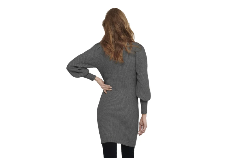 Only Onlkatia L-S Dress Knt Noos Φόρεμα Mini Γυναικείο