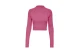 Only Onlella L-S Cropped Pullover Knt Crop Top Μακρυμάνικο (15237835 PINK FLAMBE)