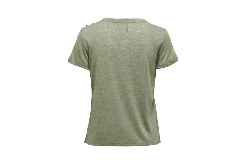 Only Onlstephi Ss Aop V  T-Shirt Γυναικείο