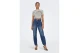 Only Onltroy Hw Carrot Παντελόνι Τζιν Γυναικείο (15249484 DARK MEDIUM BLUE)