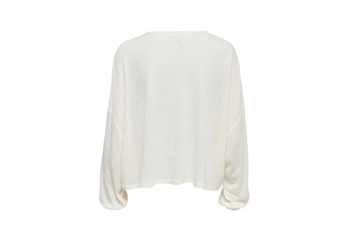 Only Onltea L-S Linen Boxy Top Jrs (15252054 TOFU)