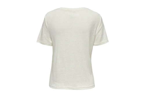 Only Onltea S-S Linen Top Jrs (15252441 TOFU)
