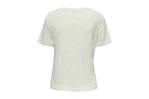 Only Onltea S-S Linen Top Jrs (15252441 TOFU)