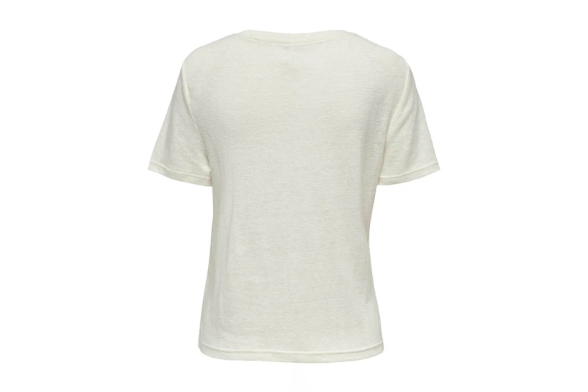 Only Onltea S-S Linen Top Jrs (15252441 TOFU)
