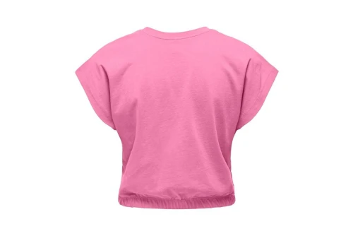 Only Onlmay Life Ss Crop Top Κοντομάνικο Γυναικείο (15252470 BEGONIA PINK)
