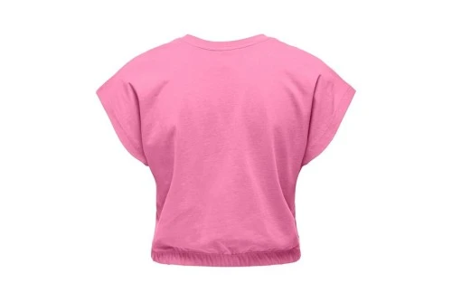 Only Onlmay Life Ss Crop Top Κοντομάνικο Γυναικείο (15252470 BEGONIA PINK)
