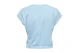 Only May Γυναικεία Κοντομάνικη Crop Top Μπλούζα Σιέλ