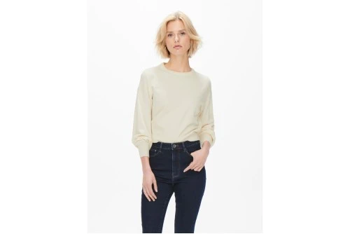 Only Onllely L-S Πουλόβερ Γυναικείο (15253248 WHITECAP GRAY)