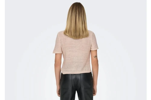 Only Onlsunny Ss  Noos Knt T-Shirt Γυναικείο (15254282 PUMICE STONE)