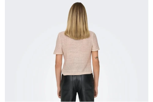 Only Onlsunny Ss  Noos Knt T-Shirt Γυναικείο (15254282 PUMICE STONE)