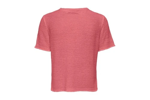 Only Onlsunny Ss Pullover Knt T-Shirt Γυναικείο (15254282 TEA ROSE)