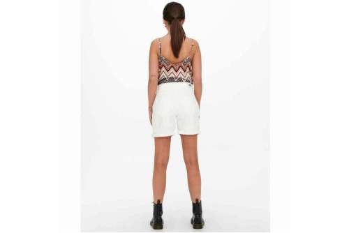 Only Onltroy Hw Carrot Dnm Shorts Dot200 Σορτς Τζιν (15256716 WHITE)