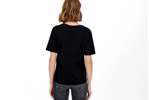 Only Onlnew Life S-S Tee Jrs Noos T-Shirt (15256961 BLACK)