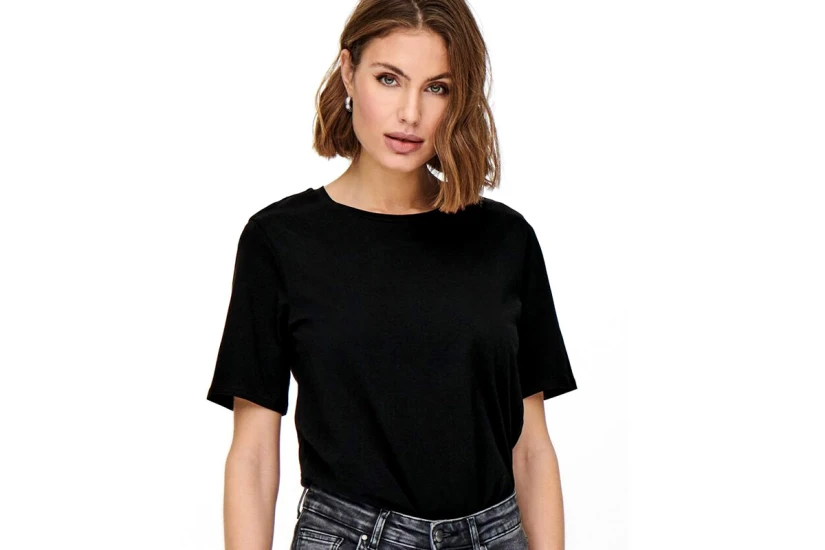 Only Onlnew Life S-S Tee Jrs Noos T-Shirt (15256961 BLACK)